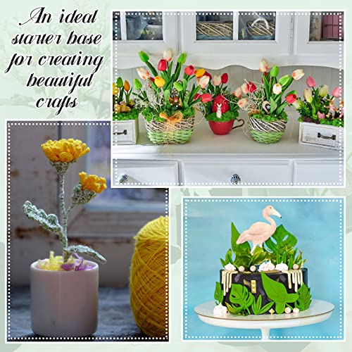 Frienda Reusable Round Floral Foam Blocks 1.57" X 3.15" Dry Floral Foam For Artificial Flower Foam For Flower Arrangements Water Resistant Flower Foam For Diy Crafts, Waterproof Neoprene (12 Pcs) #TOP5