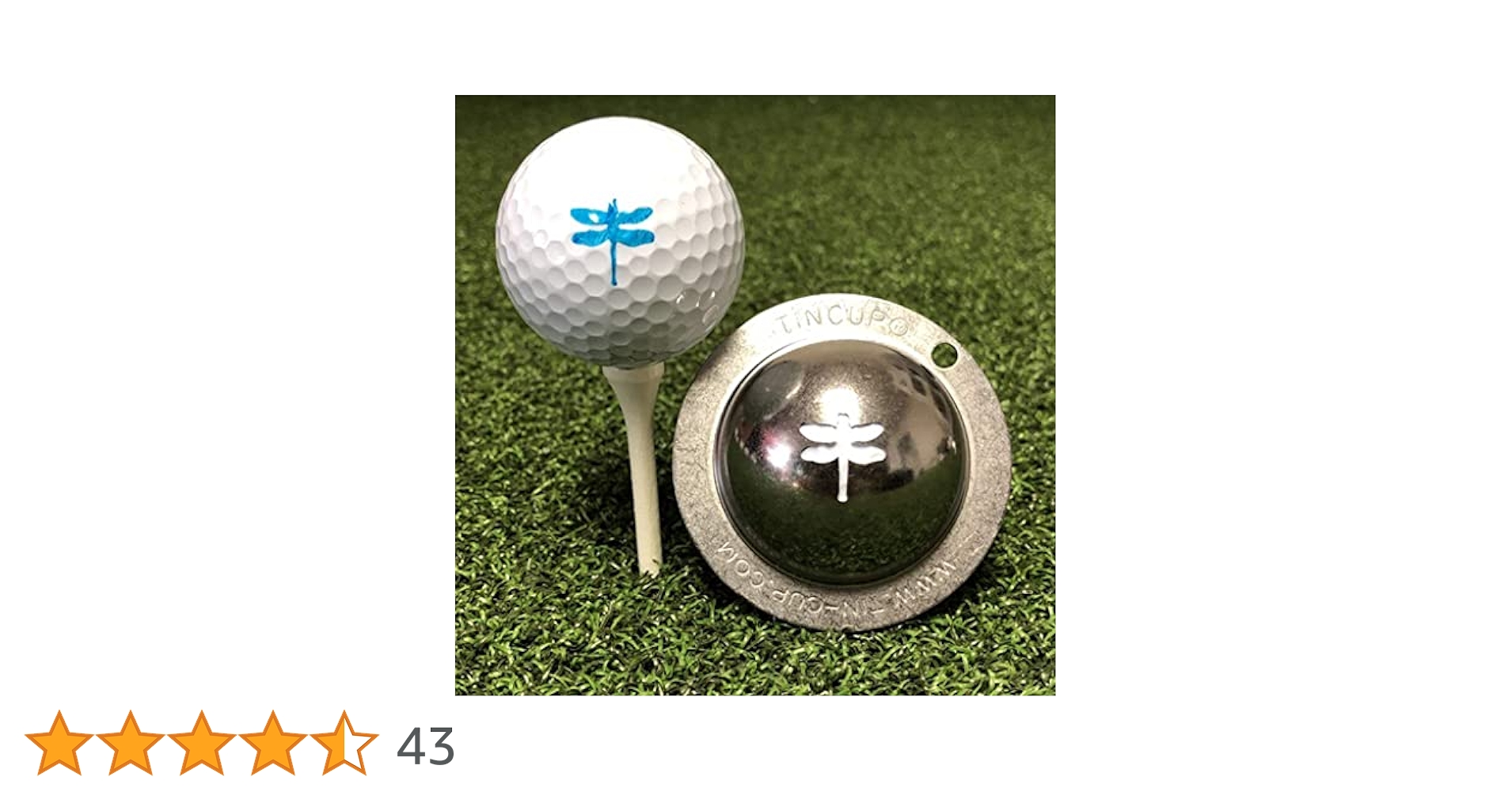 Amazon | Tin Cup トンボ ゴルフボールマーカー | Tin Cup