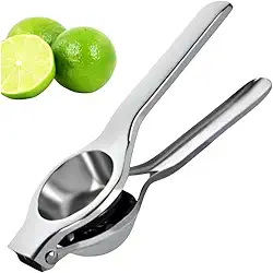 Espremedor De Limão De Inox Com Cabo Ergonômico Qualidade Premium Resistente Extração Máxima Utensílio Ideal Para a Sua Cozinha