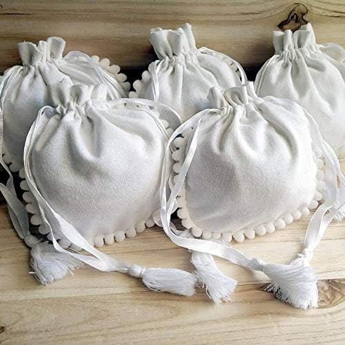 100 Pcs Personalize Jewelry Bag/Cotton Pouch Bag/Jewelry Packing Bag/Company Logo Print Bag/Bridesmaid Gifts/Rustic Boho Wedding/PartyFavour (3X4 Inches 1 Piece)