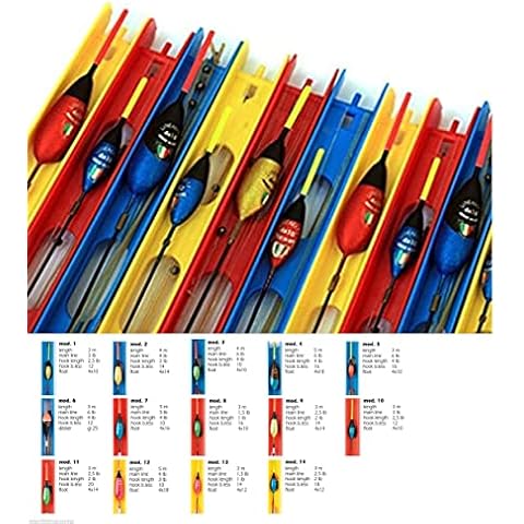 14 Assorted Packs Pole Rigs Coarse Carp Fishing Floats from Teme Valley Tackle Cover