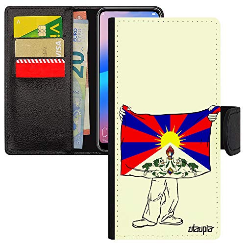Housse Redmi Note 9 Pro drapeau Tibet pour voyage zen en Asie