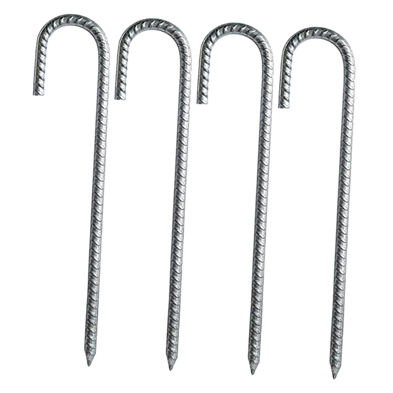 Anclaje de tierra para carpas ifundom de acero estructural anticorrosivo 4 unidades