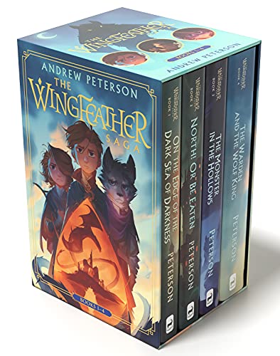 Wingfeather Saga Boxed Set: On the Edge of the Dark Sea of Darkness; North! Or Be Eaten; The Monster in the Hollows; The Warden and the Wolf King (The Wingfeather Saga) - Image 4