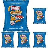 HERR'S - Tiras de queso Búfalo y queso azul - 1 X 113 GR (Paquete de 5)