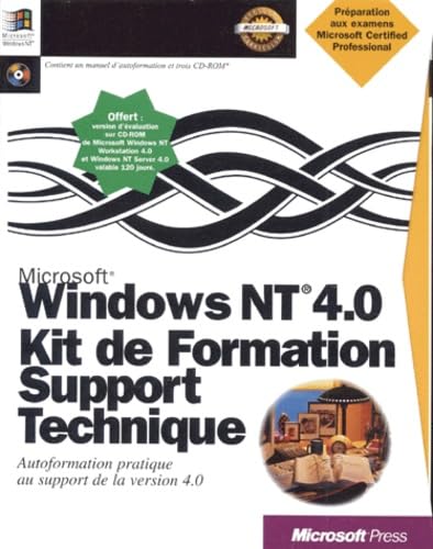 windows nt 4. 0: kit formation support technique (3cd-rom) Microsoft