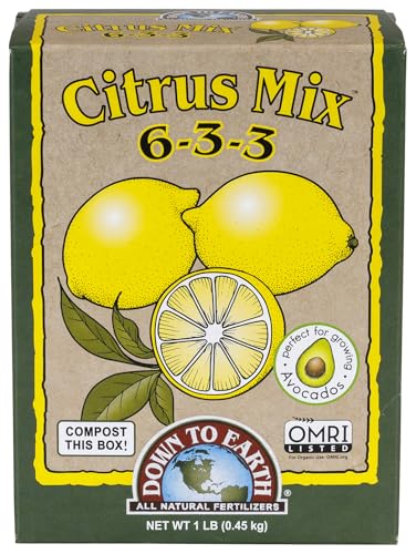 Down To Earth All Natural Fertilizers Organic Citrus Mix -...