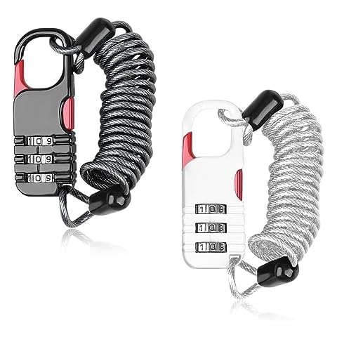 NCOALE Portable 3-Digit Bicycle Lock Set Cover