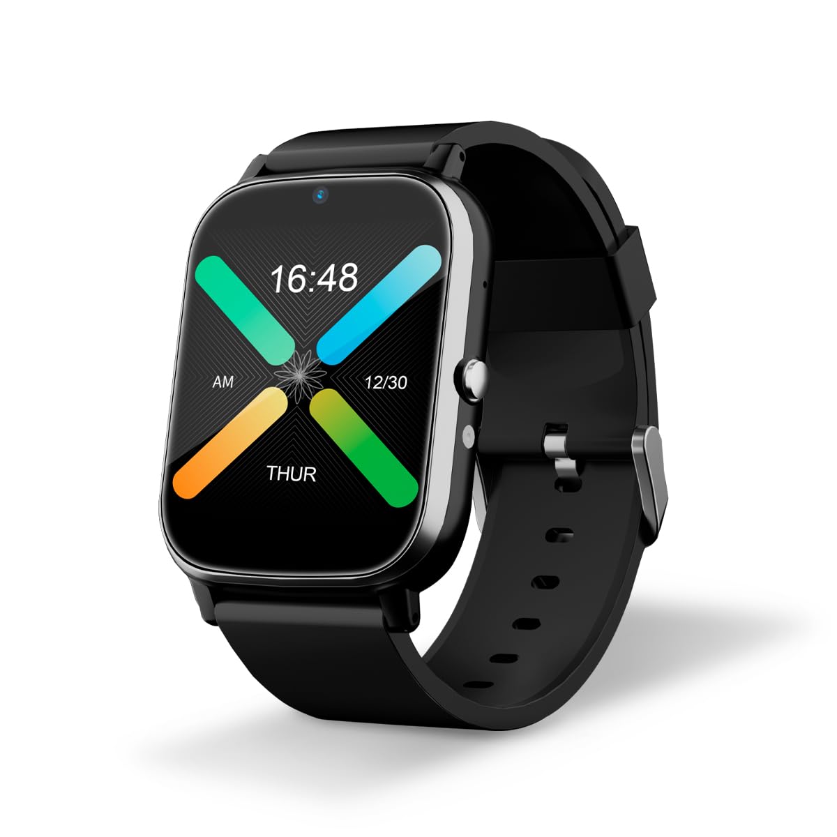 DCU TECNOLOGIC - Smartwatch Senior avec GPS et appels vidéo 4G - Smartwatch avec écran IPS 1,​69'' Full Touch - IPX6 Waterproof - Idéal pour Les Seniors - Couleur Gris