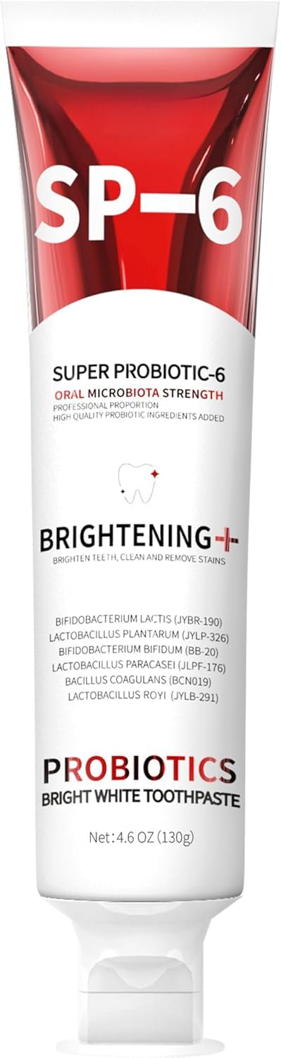Amazon.com : SP-6 Probiotic Whitening Toothpaste - 6 Probiotics