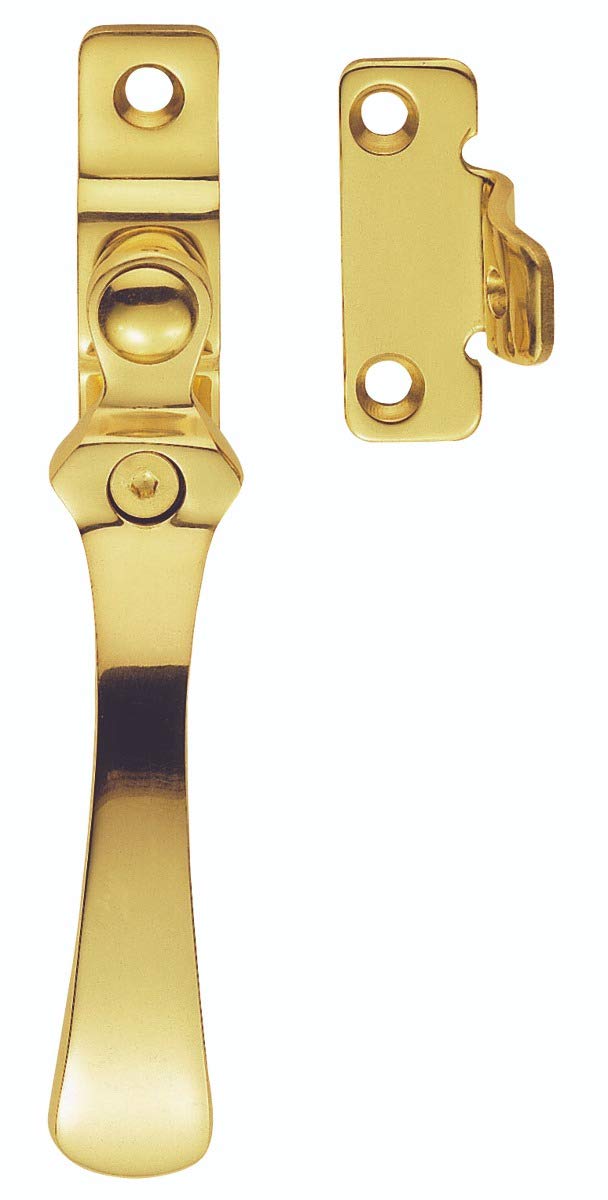 VICTORIAN - CASEMENT FASTENER (WEDGE PATTERN - LOCKABLE)
