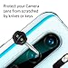 Orzero (3 Pack) Compatible for Huawei (P30 Pro) Camera Lens Flexible Glass Protector, (Flexible Glass), (2.5D Arc Edges), HD Anti-Scratch Bubble-Free