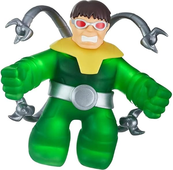 BANDAI - Goo JIT Zu- Pack 2 Heroes Marvel Spidreman VS Dr Octopus - CO41378 - 4