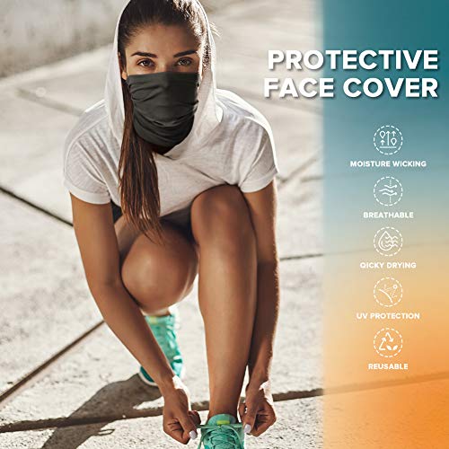 2 Pack Neck Gaiter Face Mask Scarf Reusable Bandanas Tube Uv Protection Headwear Balaclava Outdoor Sport For Men And Women #TOP1