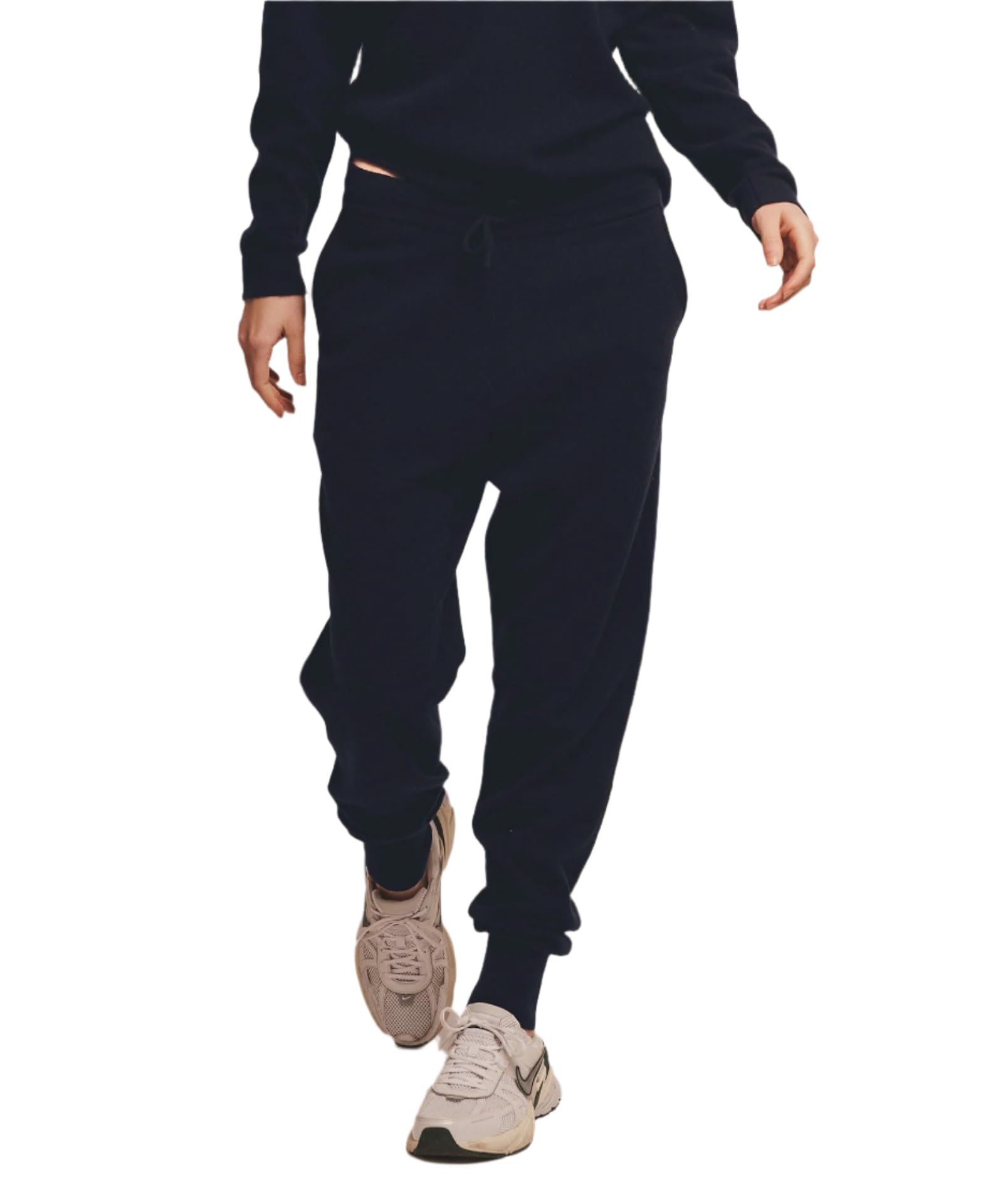 NAADAM Women's The Off-Duty Cashmere Jogger Trouser Navy