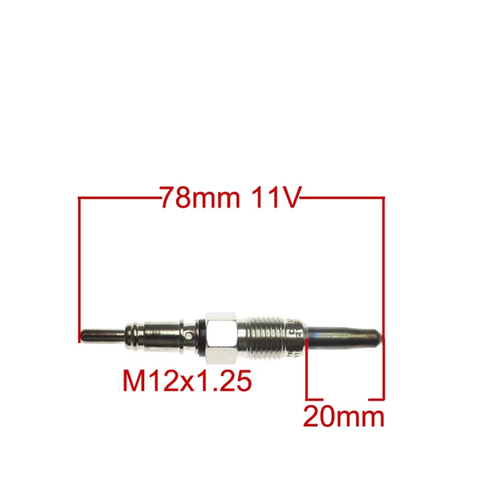 candeletta incandescenza Compatibile Con Seat Per Alhambra 1996 1997 1998 1999 2000 2001 2002 2003 2004 2005 2006 2007 2008 2009 2010 N10302101 Parti Candelette