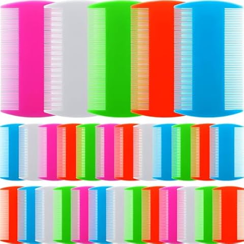 Hushee 50 Pcs Flea Comb Set Cover