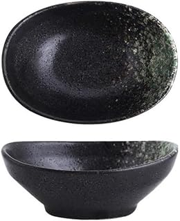 salad bowl Ceramic Small Plate Egg Shaped Snack Bowl Sauce Bowls Seasoning Dish Home Kitchen Supplies