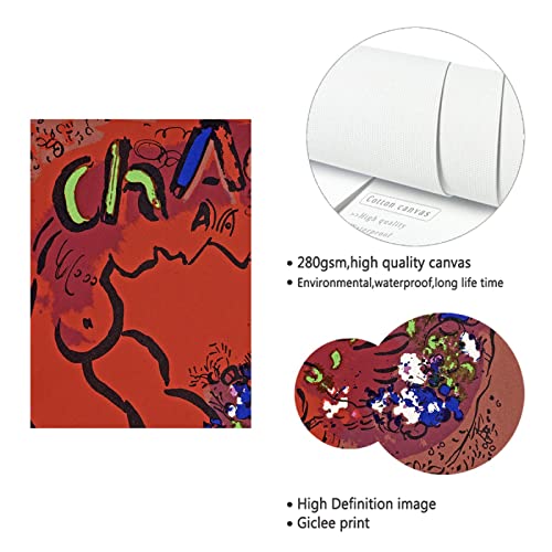 Tableau Marc Chagall lithographie art abstrait pour habiller vos murs - 5
