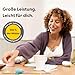 Medela Freestyle Mini Hands-Free tragbare elektrische Doppelmilchpumpe mit Hands-free Auffangschalen und wiederaufladbarem Akku.