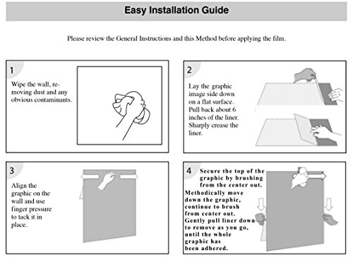 wall26 Removable Wall Sticker/Wall Mural - Wild Flowers in Spring (24"x32", Lake - 02)