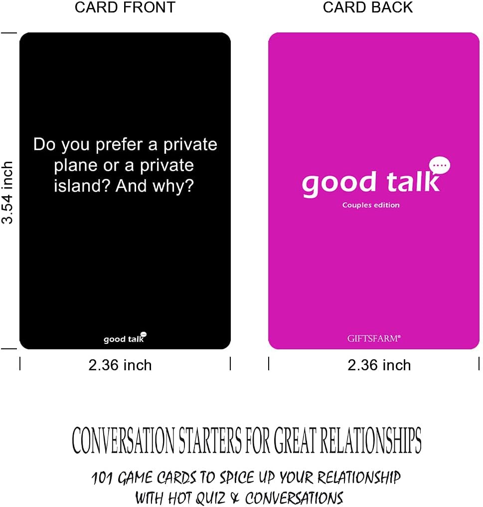 Valentines Day Gifts for Him Her, Couples Games, Conversation Starter Questions for Great Relationships - Fun Dating Cards Game, to Explore & Deepen Connections with Your Partner - Image 7