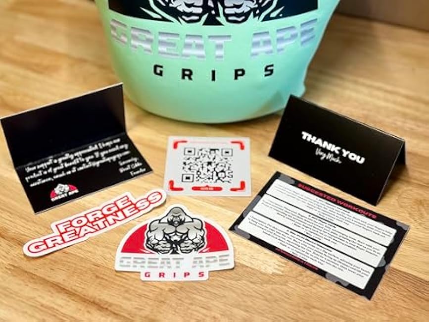 Grip Strength Trainer, Hand Strengthener, Forearm Strengthener, Hand Workout, Forearm Trainer, Grip Workout, Wrist Training, Finger Exercise, Hand Grip Strengthener, Grip Trainer, Grip Exercise, Increase Grip Strength, Great Ape Grips Mint Green