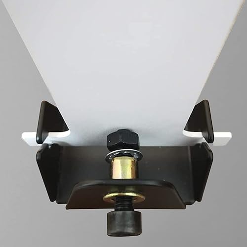 Miniatura 4 de Sistema de soporte de tiro de metal de 2 piezas para entrenamiento de pistola Airsoft y práctica de pistolas BB, adecuado para exteriores e