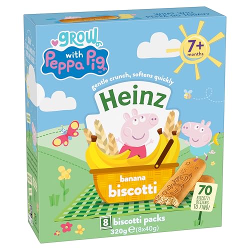 Heinz x Peppa Pig Baby Food Banana Biscotti 320g