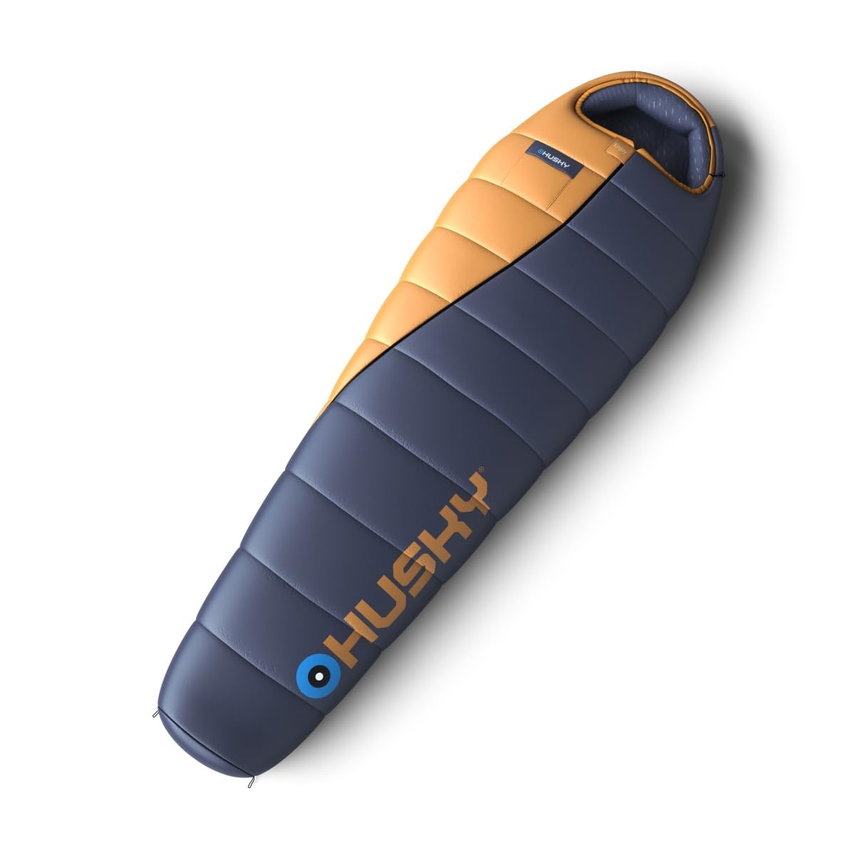 Husky Enjoy Schlafsack 4 Jahreszeiten bis -25°C, Warmer Winter Mumienschlafsack für Erwachsene, Winterschlafsack für Camping, Trekking und Outdoor