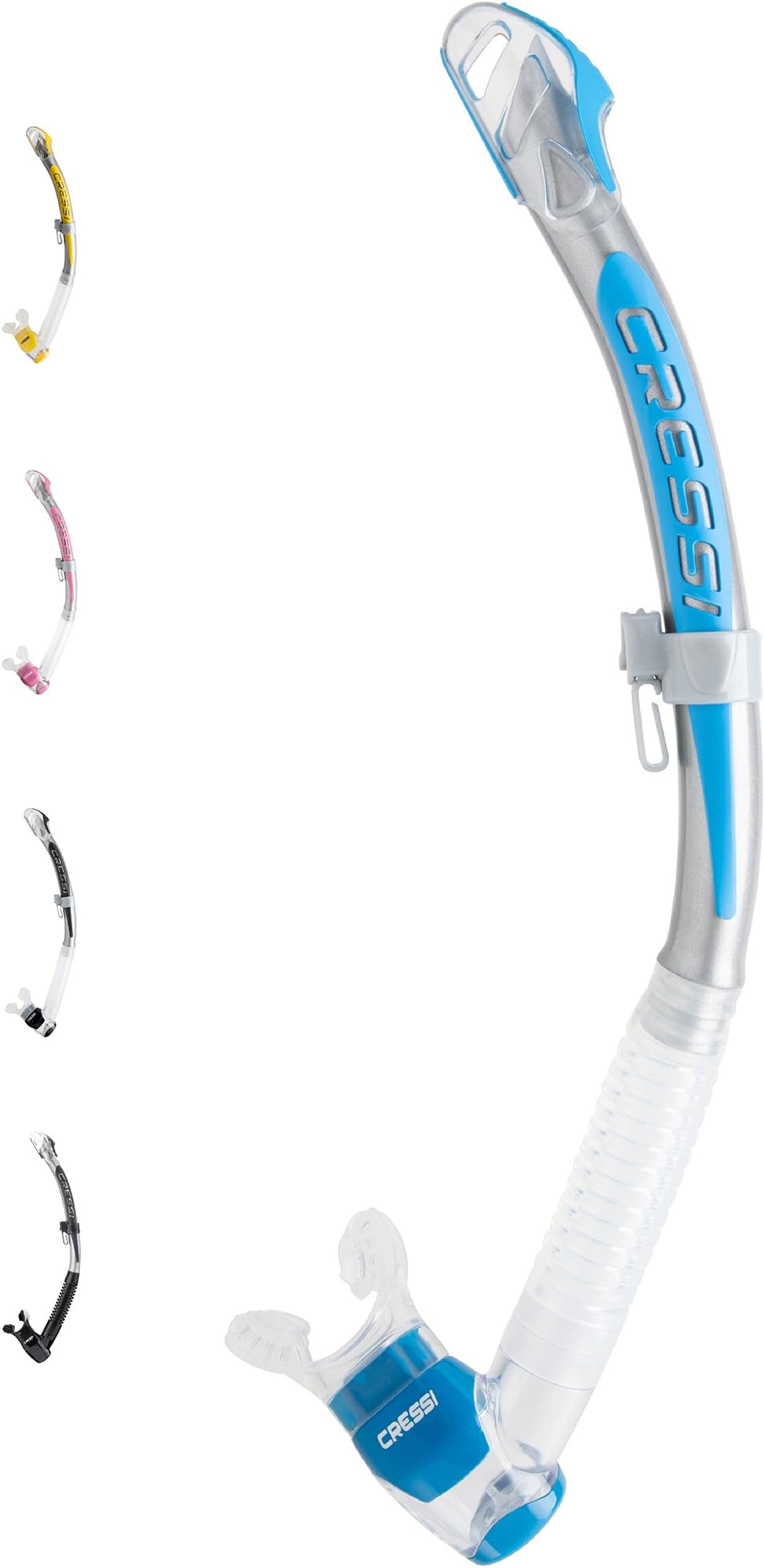 CRESSI Corfu Snorkel - Aeratore Splash Guard per Immersione Apnea e Snorkeling, Taglia Unica, Unisex Adulto