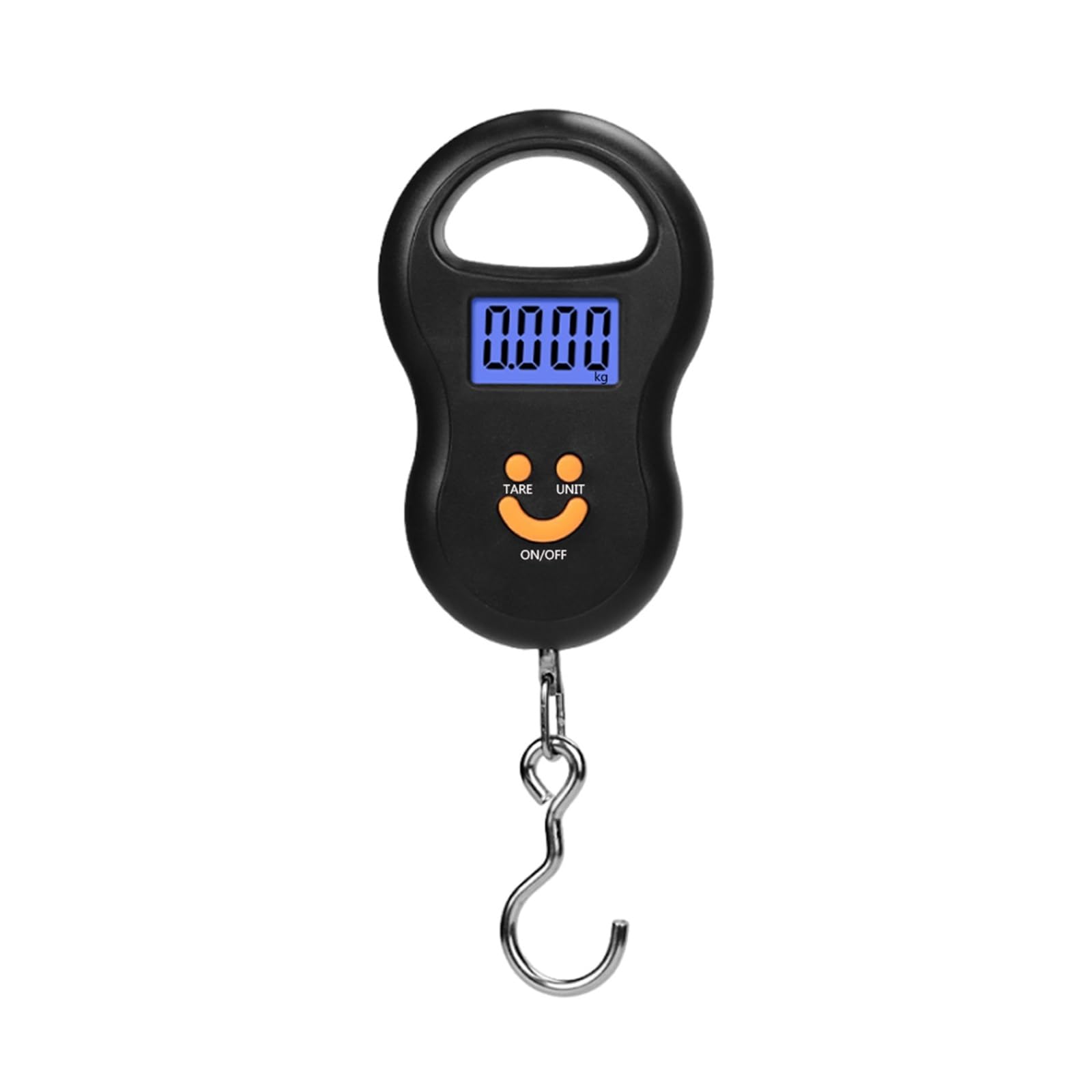 JVDDI Digital Hanging Scale Electronic 50Kg 10g Hanging Scale LCD Kitchen Digital BackLight Fishing Travel Luggage Scales Heavy Duty Crane Hook