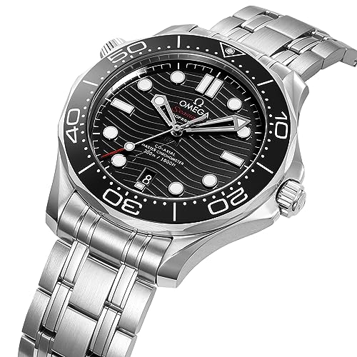[OMEGA(オメガ)] 腕時計 SEAMASTER DIVER 300 シーマスター ダイバー ブラック 文字盤 ステンレススチール サファイヤガラス コーアクシャル自動巻 Automatic 42MM スイス Watch 210.30.42.20.01.001 メンズ シルバー [並行輸入品] 商品画像6