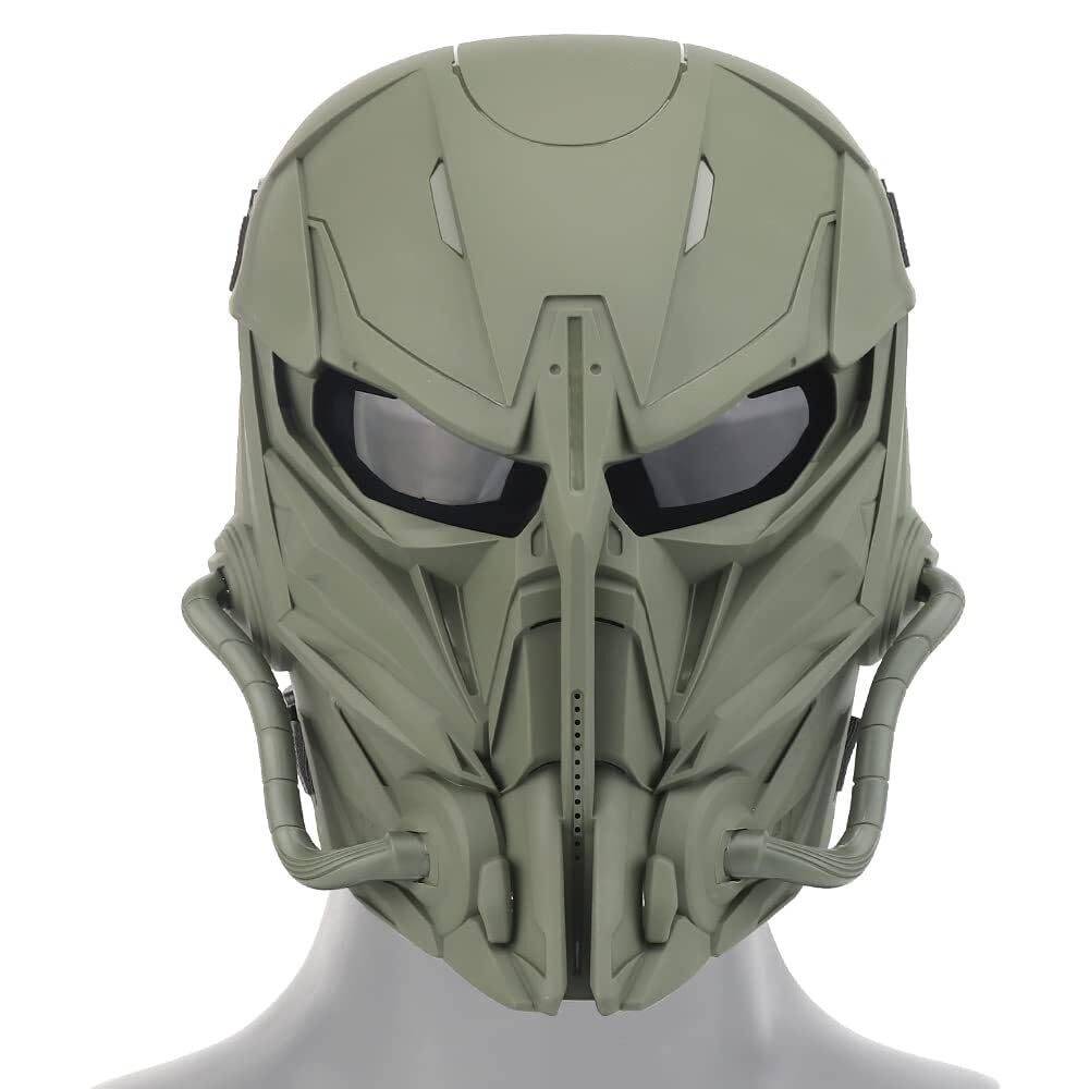 Masque airsoft contre les impacts de billes BB protection intégrale Punisher OD
