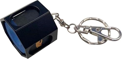 Miniatura 5 de DYNWAVE Soporte para tiza para taco de billar, llavero portador de tiza para tizas redondasoctogonales, bolsa de tiza octogonal portátil ligera,