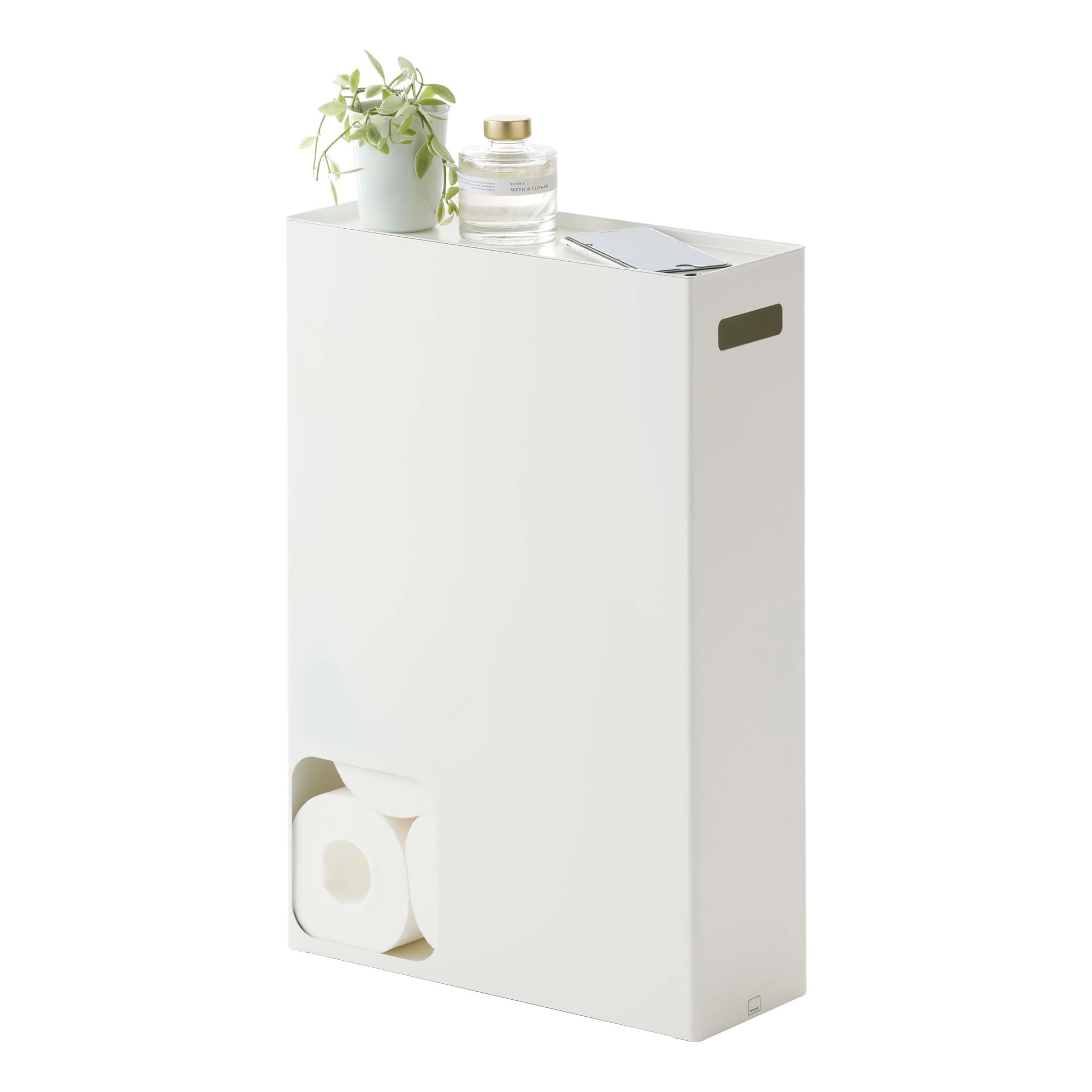 Yamazaki Plate Toilet Paper Stocker WH, 2294,White