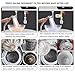DR. LAWATER 40 Micron High Flow Brass Inline Sediment Filter, Visual Washer Water Filter System, For Washing Machine, Heater, Garden, RV, Reduces Clothes Yellowing, Dry Skin, 1/2
