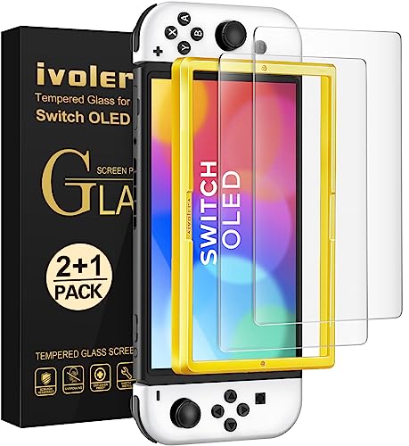 ivoler 2 Piezas Protector de Pantalla Compatible con Nintendo