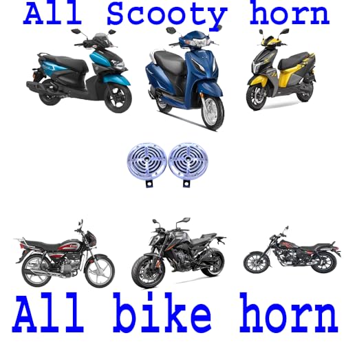 Image of Waterproof Car Horn Super Loud Train Horns, Car Dustproof Durable Air Electric Snail Horn, 12V Raging Sound Air Horns Universal for Car, Motorcycle, Truck, Bike Small Size Silver