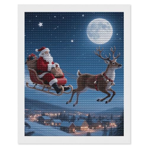 Kit de peinture diamant 5D de Noël idéal comme cadeau de débutant