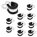 Produktbild 10tlg 10mm Rohrclips Rohrschelle 304 STAHL MONTAGE HALTER FÜR PIPE ROHRKABEL Set
