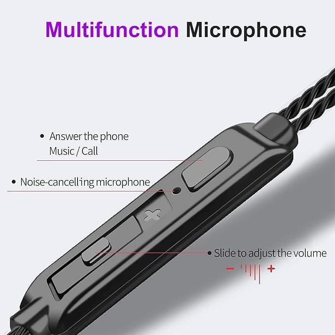 Miniatura 3 de Paquete de 3 auriculares USB C para iPhone 17 16 15 Pro Max, auriculares con cable tipo C, auriculares magnéticos con cancelación de ruido de graves