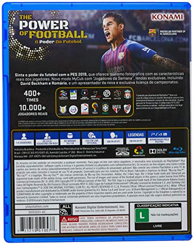 Pro Evolution Soccer 2019 - PlayStation 4
