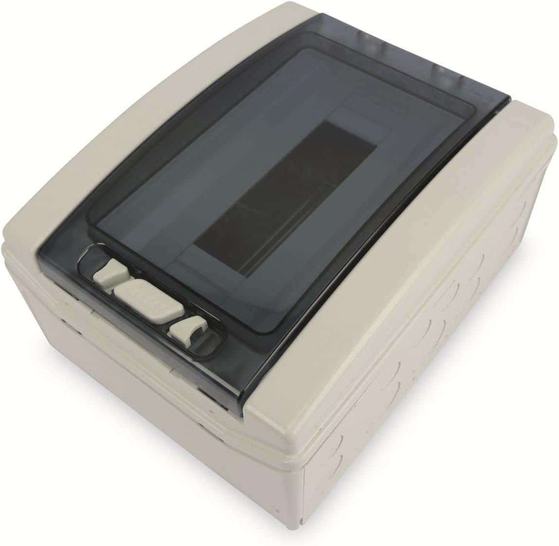 Unitec 47103 AP FR Small Distribution Board IP55 12 Modules Grey