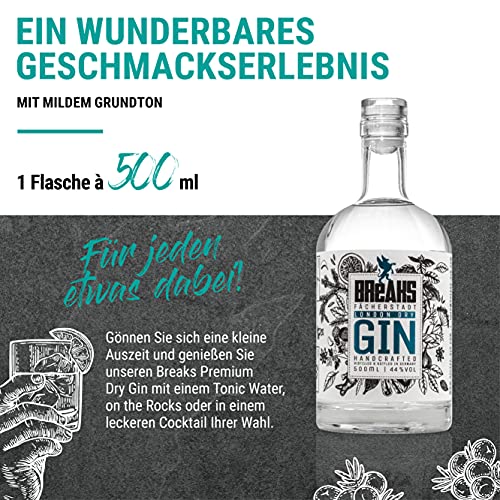 Breaks PREMIUM DRY Gin I London Dry Gin mit Lavendel & frischen Zitronen I Geschmack: Mild mit fruchtiger Note I… – Bild 5