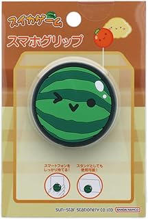 サンスター文具 スイカゲーム スマホグッズ スマホグリップ スイカ S8103232
