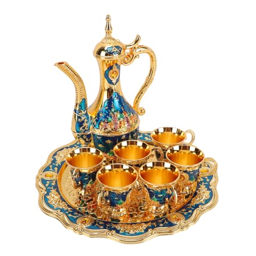Ensemble de cafetière orientale coffret cadeau mariage rétro - 4