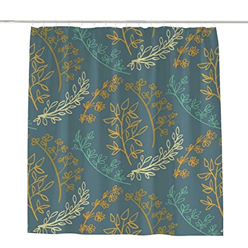 Rideau de douche lavable en machine polyester imperméable CHEHONG - 2