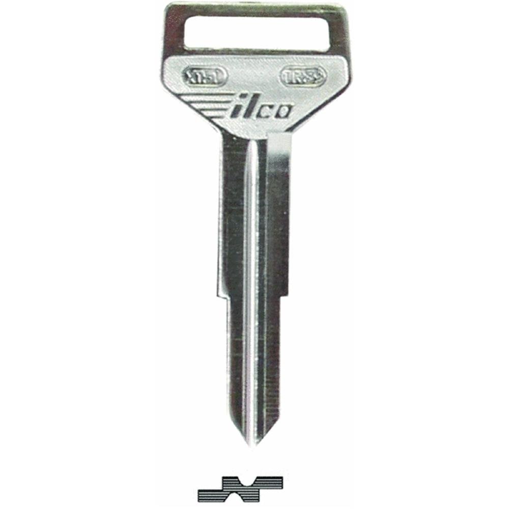 KABA ILCO TR39-X151 Ilco, Master Key Blank For Toyota Celica