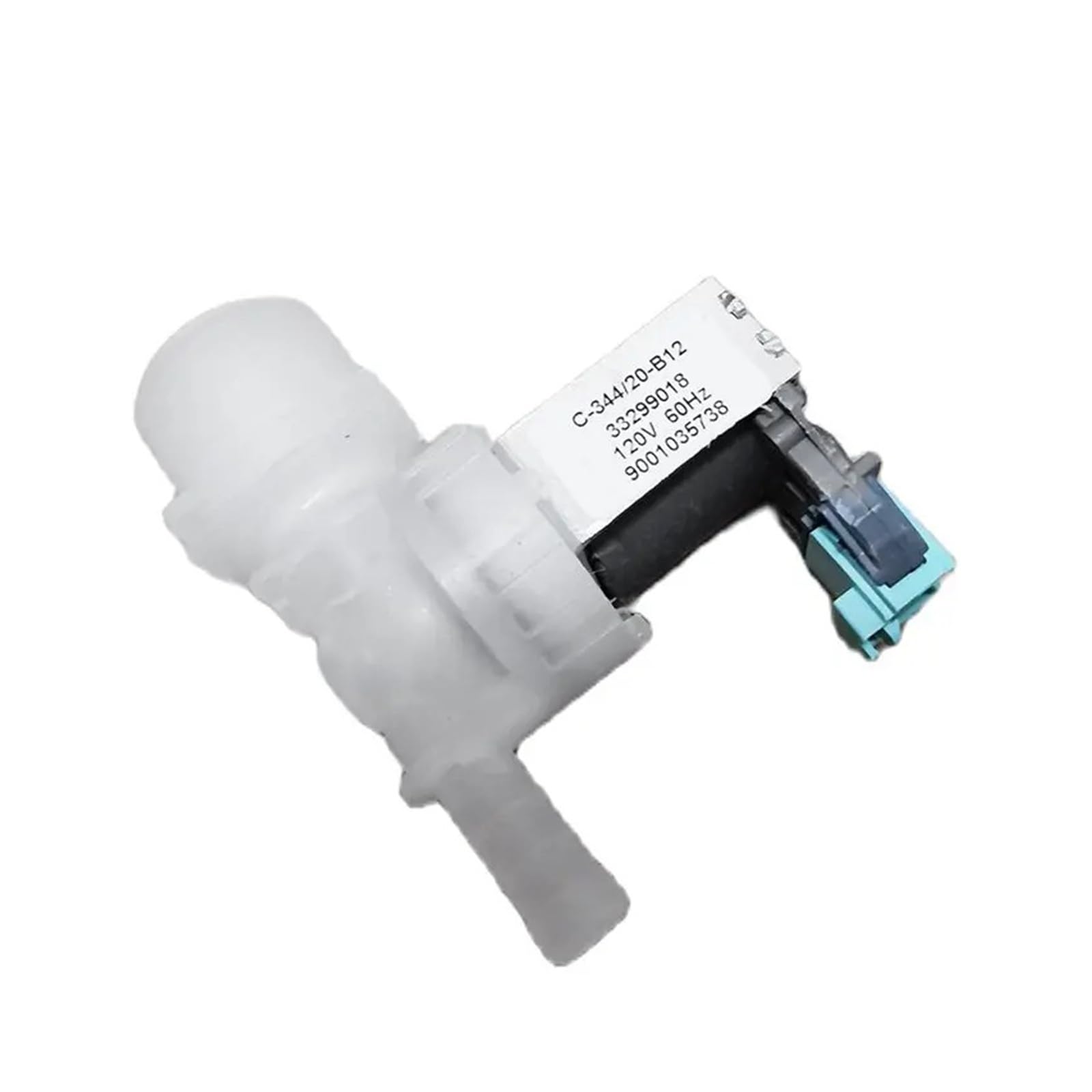 Aixilan One Color Replacement Solenoid Valve, Dishwasher Water Inlet Valve Supply Replacement Solenoid Valve,Compatible For Models 9001035738/33299018/Pd00033584 00637572 637572